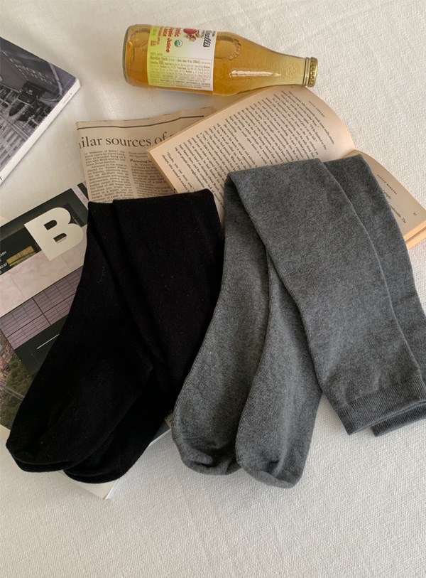 Half stocking socks (*2color)