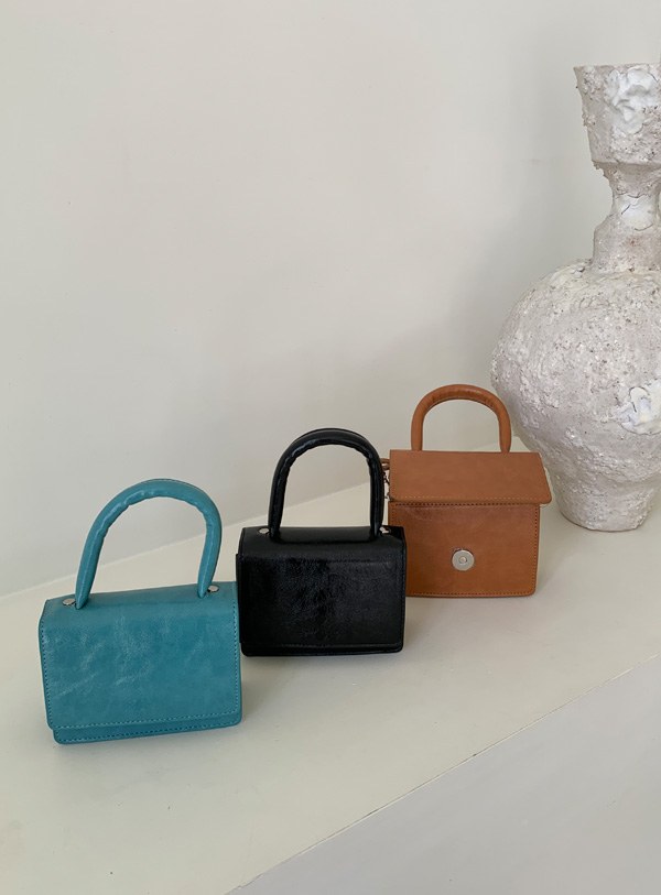 Square Mini Tote Bag (*4color)