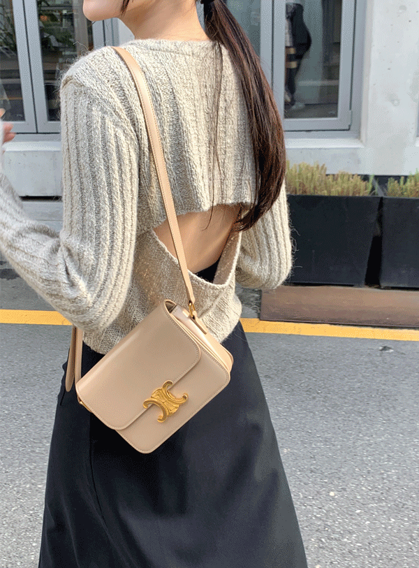Bag opening Knit (*4color)